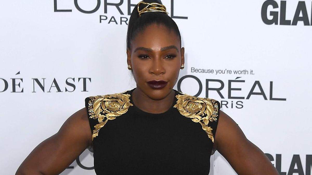 Serena Williams Mitte November bei einer Gala