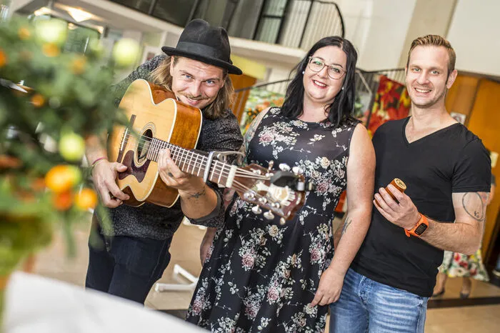 Die Band "Acoustica" sorgte für Stimmung.