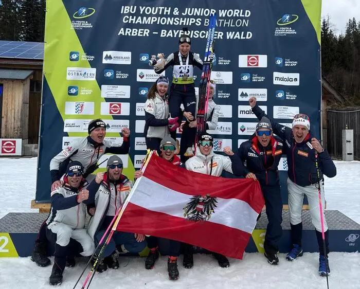 Großer Jubel beim gesamten Ski-Austria-Team