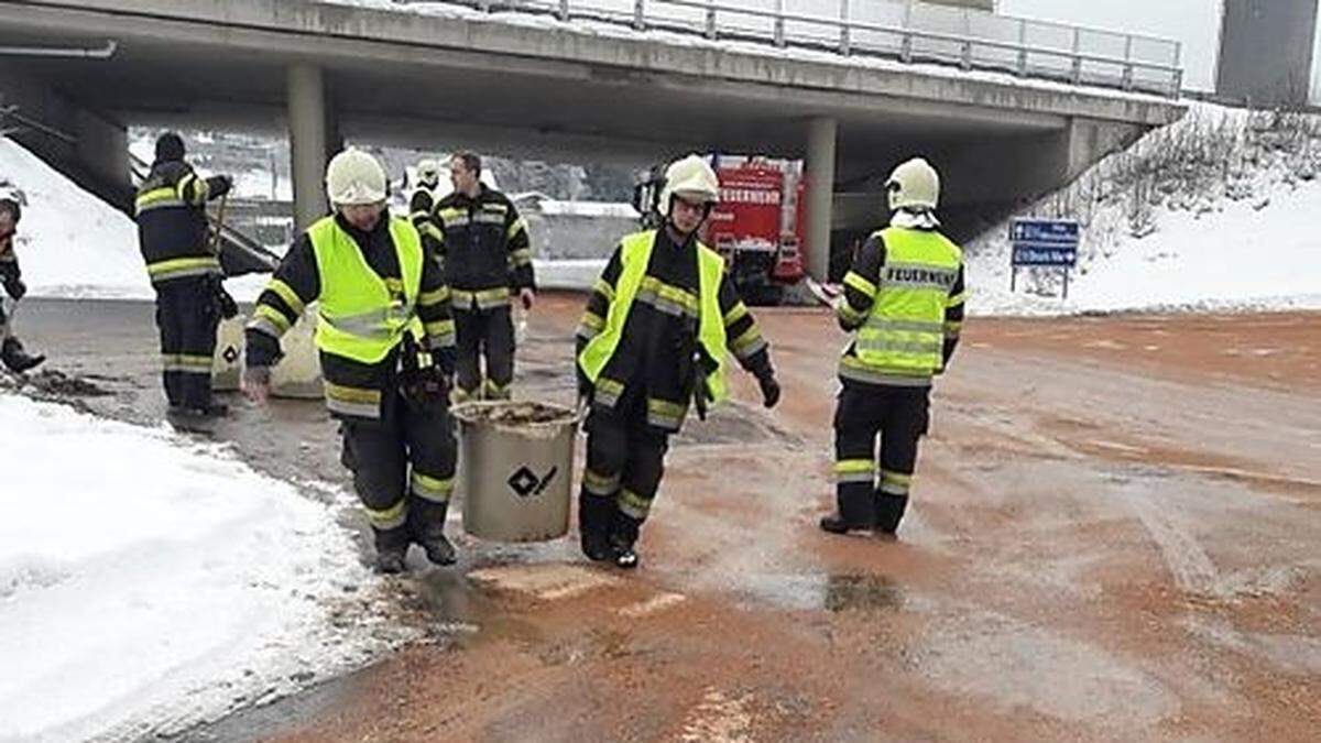 Zwei Feuerwehren waren im Einsatz