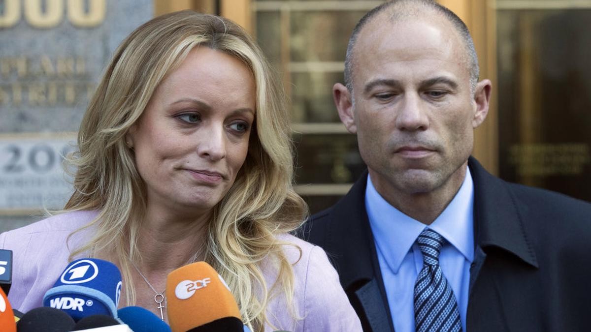 Stormy Daniels mit Michael Avenatti