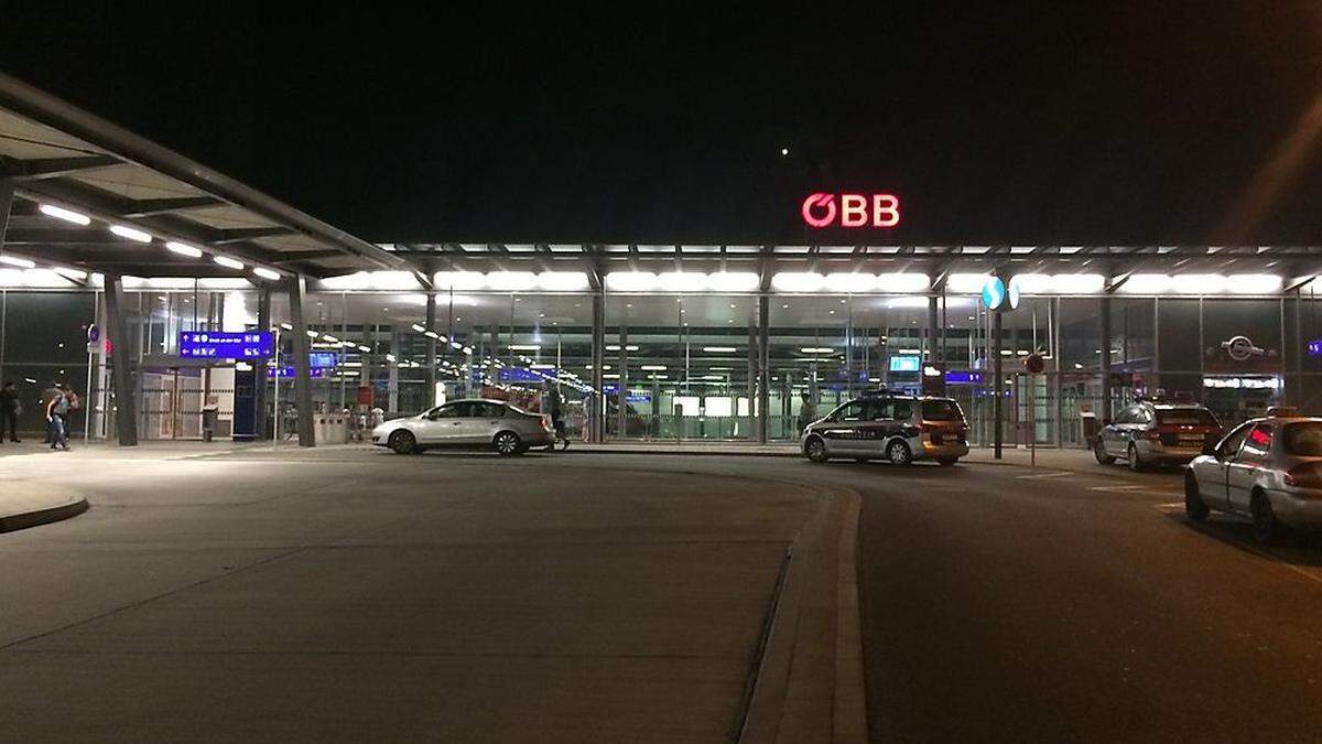 Am Brucker Bahnhof kam es zur Belästigung