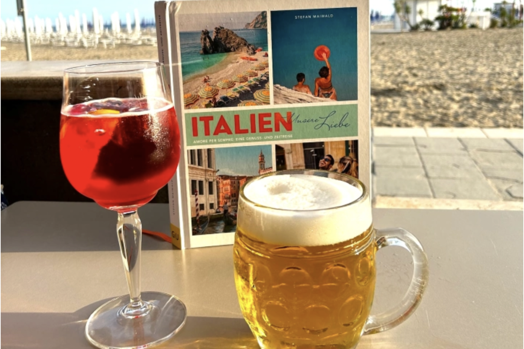 Neues Buch: Bestseller-Autor lädt zum Italien-Urlaub wie damals