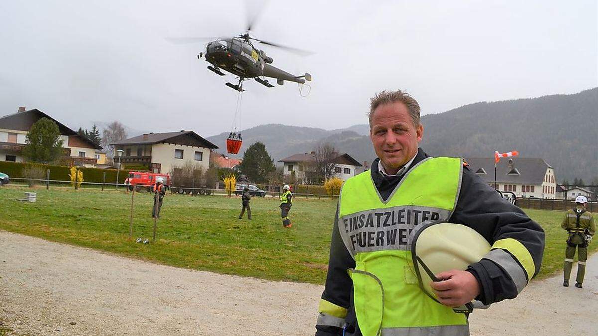 Bezirksfeuerwehrchef feiert heute, 21. Jänner, seinen 50. Geburtstag