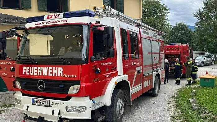 Die Feuerwehren Stainach und Unterburg mussten am Samstagnachmittag ausrücken