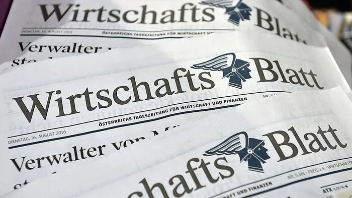 Das "WirtschaftsBlatt" erscheint am 2. September zum letzten Mal 