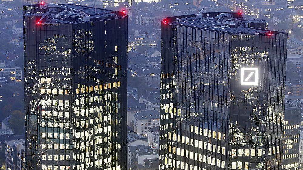 Headquarter der Deutschen Bank in Frankfurt