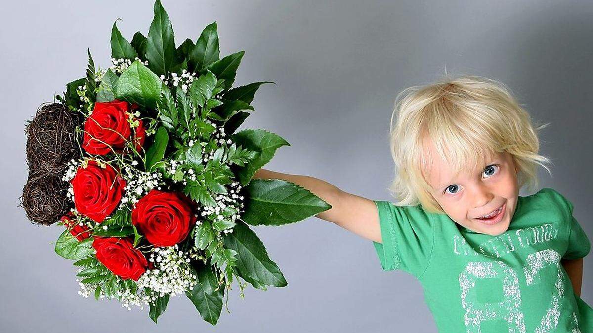 Blumen sind das häufigste Muttertagsgeschenk.