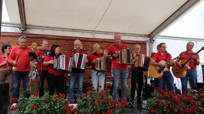 Der Jauntaler Musikantenstammtisch sorgte im Gasthaus Hafner für beste Stimmung. 