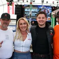 Die Gastro-Familie Neumann mit Geschäftspartner Daniel Hornberger (rechts)