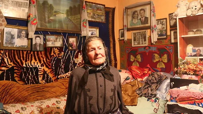 Anna Coca in ihrer Kammer