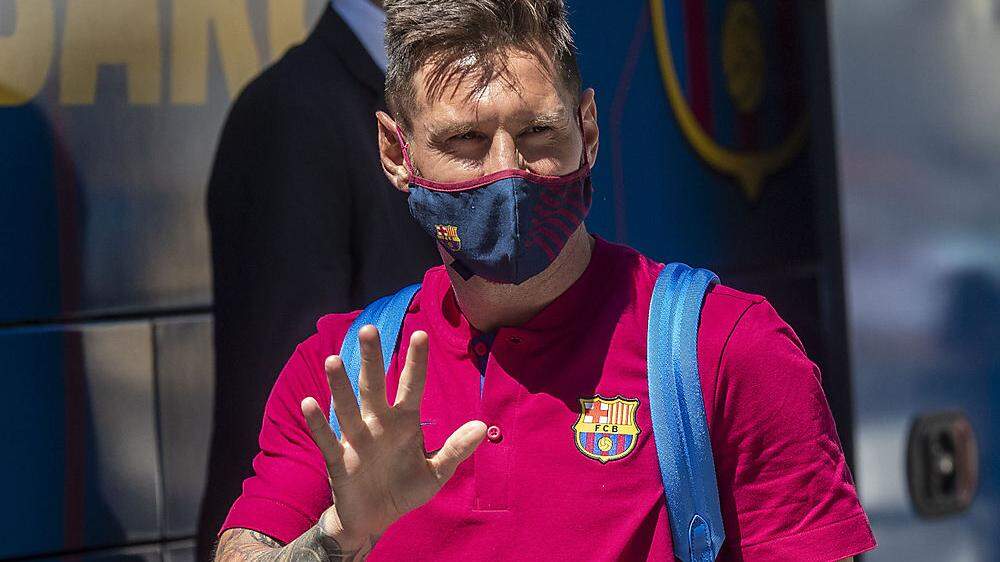 Lionel Messi nimmt Abschied von Barcelona