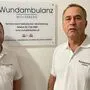 Die zertifizierten Wundmanager Felix Madar und Dieter Ponweiser (von links)