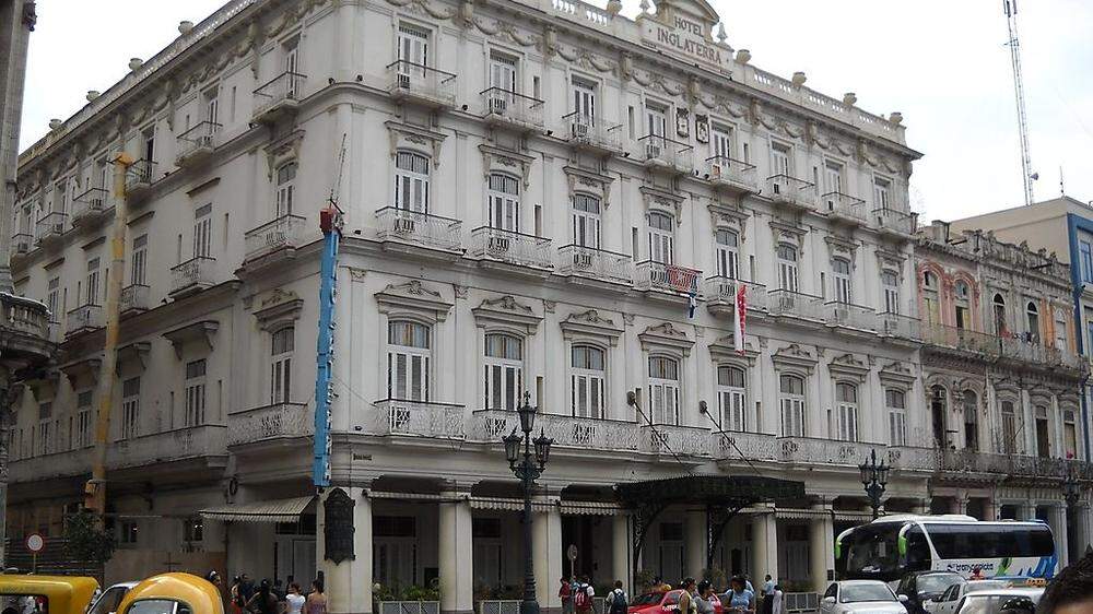 Das Hotel "Inglaterra" in Havanna