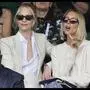 . 01/07/2024. London, United Kingdom. Poppy Delevingne and Princess Maria-Olympia of Greece and Denmark on the opening day of the Wimbledon Tennis Championships in London. PUBLICATIONxINxGERxSUIxAUTxHUNxONLY xStephenxLockx/xi-Imagesx IIM-25341-0111