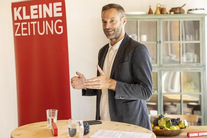 Chefredakteur Wolfgang Fercher begrüßte die Gäste