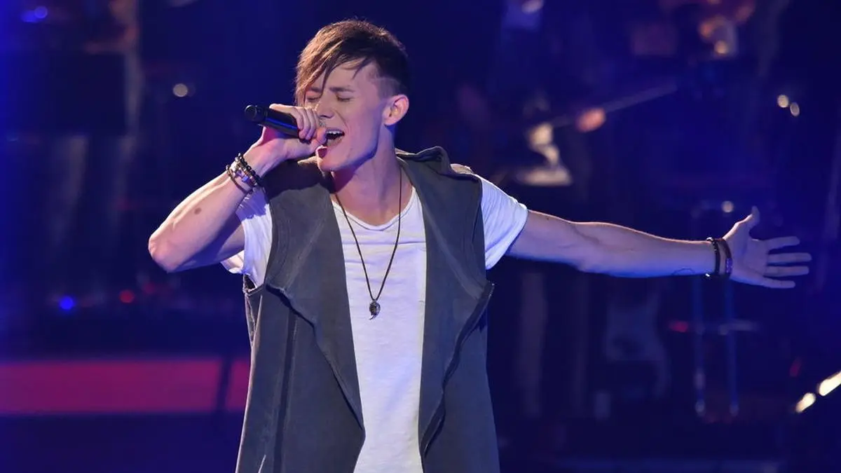 Matthias Nebel schaffte es am Donnerstagabend ins Halbfinale von "The Voice of Germany".