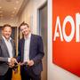 AON Austria-Geschäftsführer Harald Luchs (rechts), Regionalmanager Jörg Remschnig: „Vorsorge statt Versicherung“