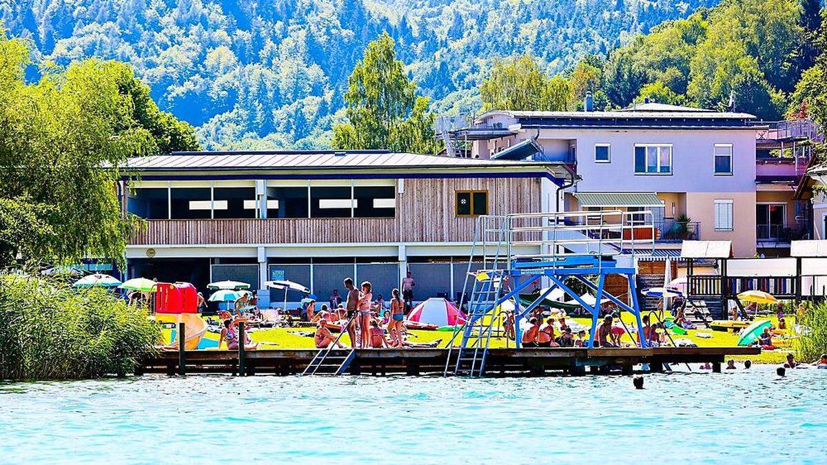 Das Strandbad Reifnitz soll ab Herbst umgebaut werden.