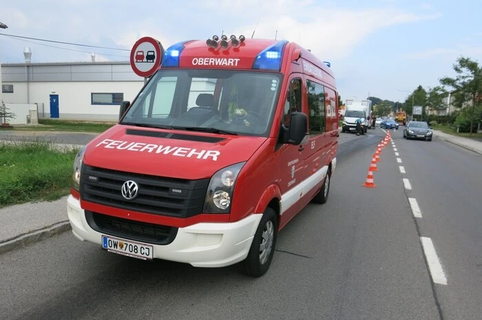 Auch zu einem Einsatz mit gefährlichen Stoffen wurde die Feuerwehr gerufen.