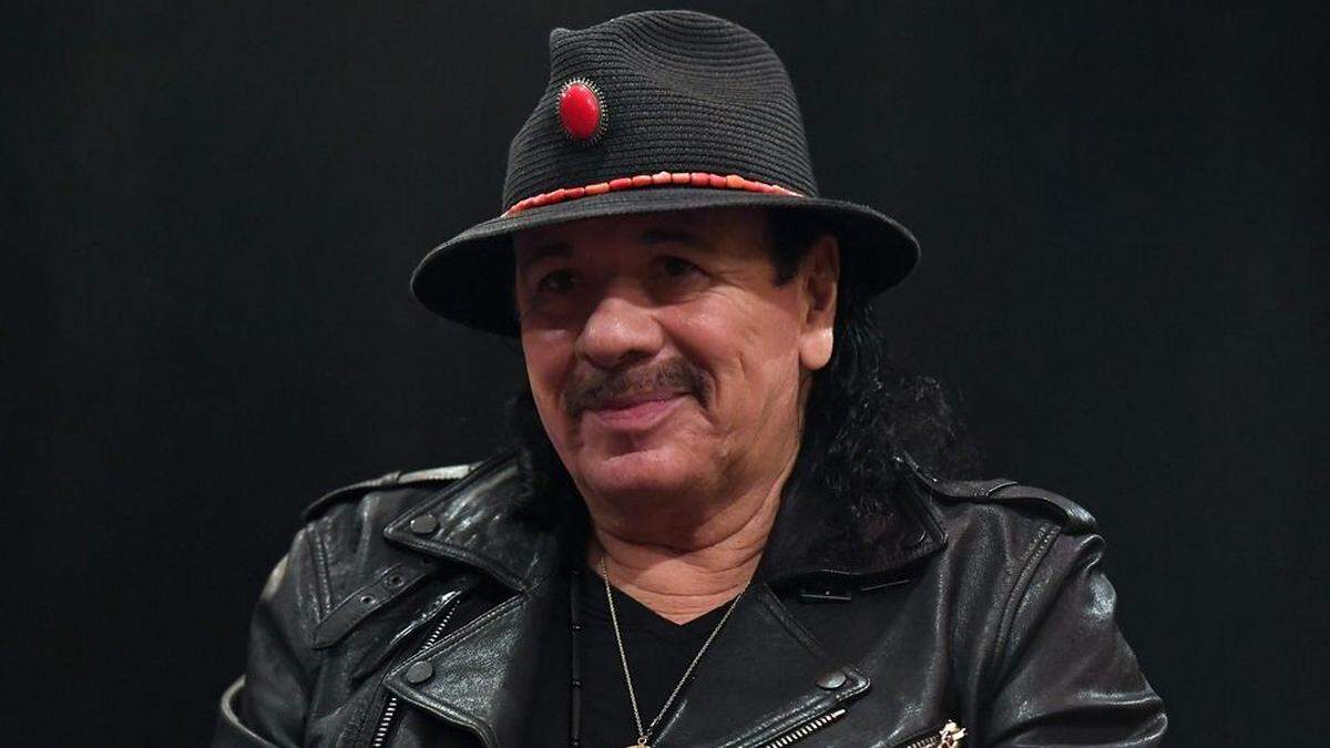 Kollabierte auf der Bühne: Carlos Santana