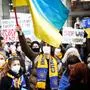 Demonstration, Kundgebung, Ukraine. Krise, Krieg, ballguide, Graz am 26.02.2022