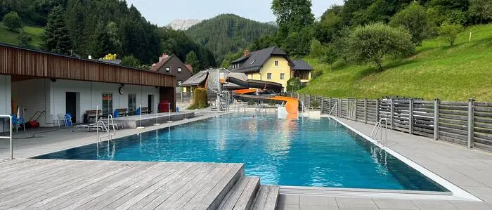 Im Alpenbad Mautern wurden heuer viele Besucherinnen und Besucher begrüßt