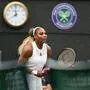 Serena Williams unterlag in ihrem Wimbledon-Auftakt-Match Maya Joint 3:6, 7:6(6), 3:6