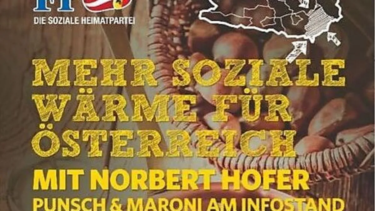 Irreführender Flyer zu Hofer-Wahlkampfauftritt in Kärnten
