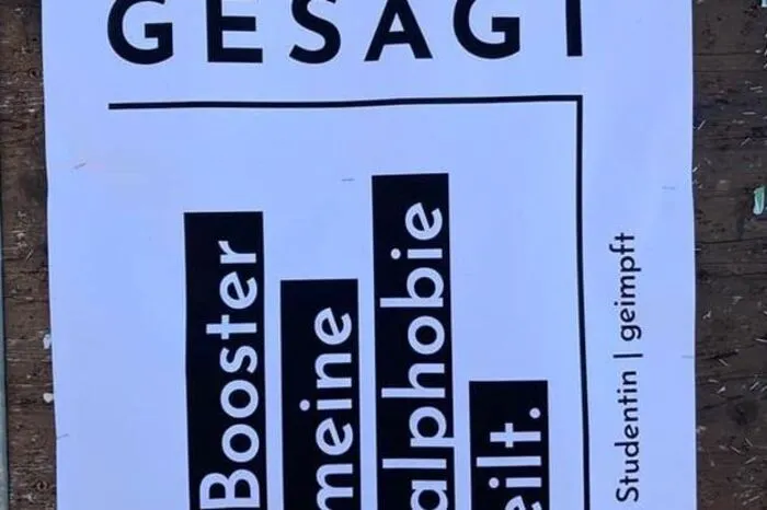 ... und sich fünf Sprüche als Antwort überlegt.