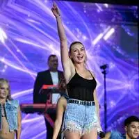 Anna-Carina Woitschack bei der Starnacht aus der Wachau