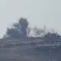 Rauchwolke nach einem israelischen Angriff im Südlibanon