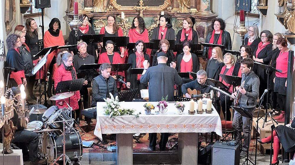 Der Chor Primavera aus St. Stefan entstand vor 21 Jahren aus dem Kinder- und Jugendkirchenchor St. Stefan