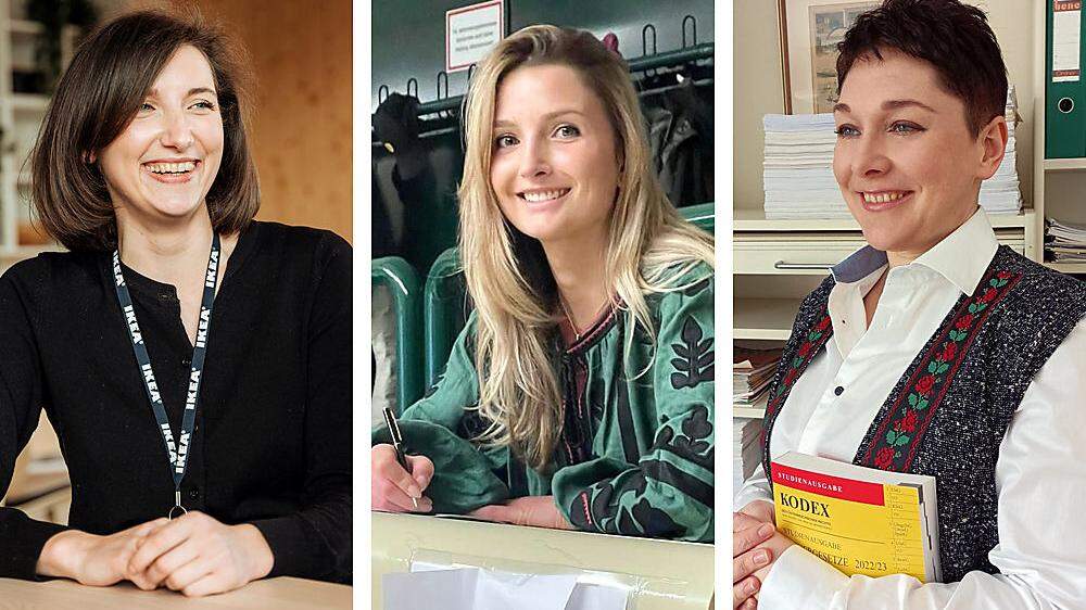 Anna, Iryna und Svitlana sind vor einem Jahr nach Österreich geflohen