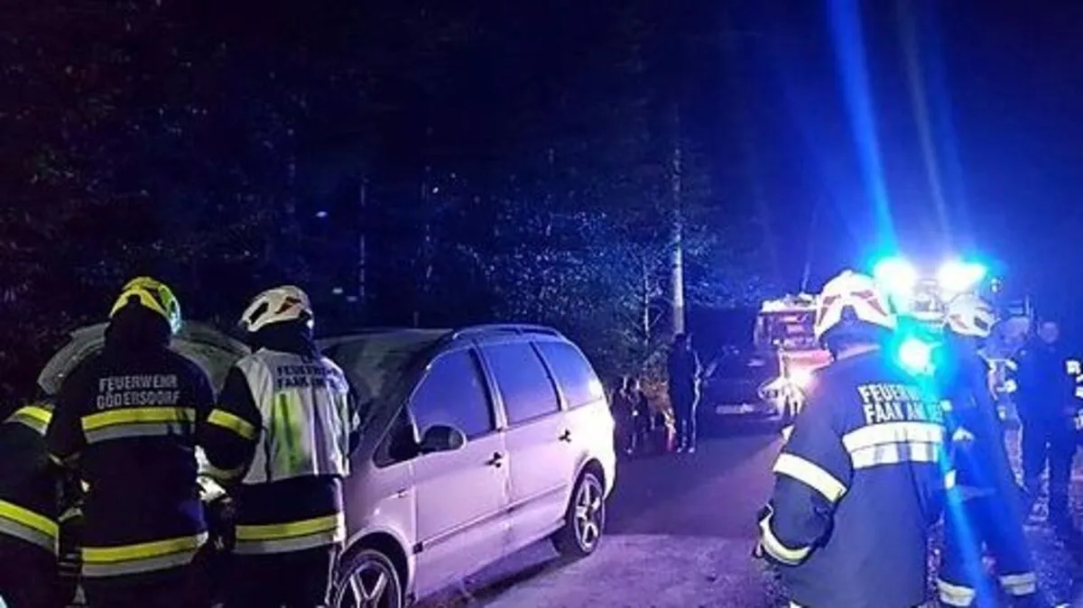Der Autobrand konnte rasch gelöscht werden