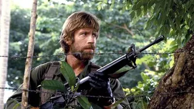 Action-Held Chuck Norris war immer zur Stelle, wenn es darum ging die US-Feindbilder zu bekämpfen