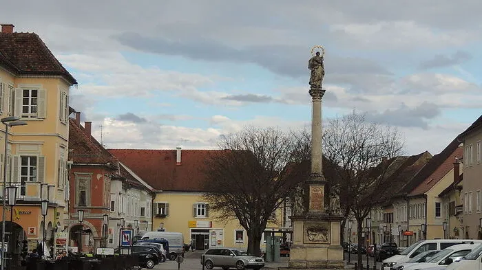 Der Bad Radkersburger Hauptplatz - wird in der Stadt zu viel gebaut?