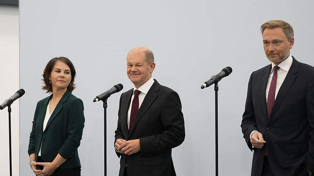 Olaf Scholz (SPD) als Kanzler, mit  Grünen und FDP als Partner?