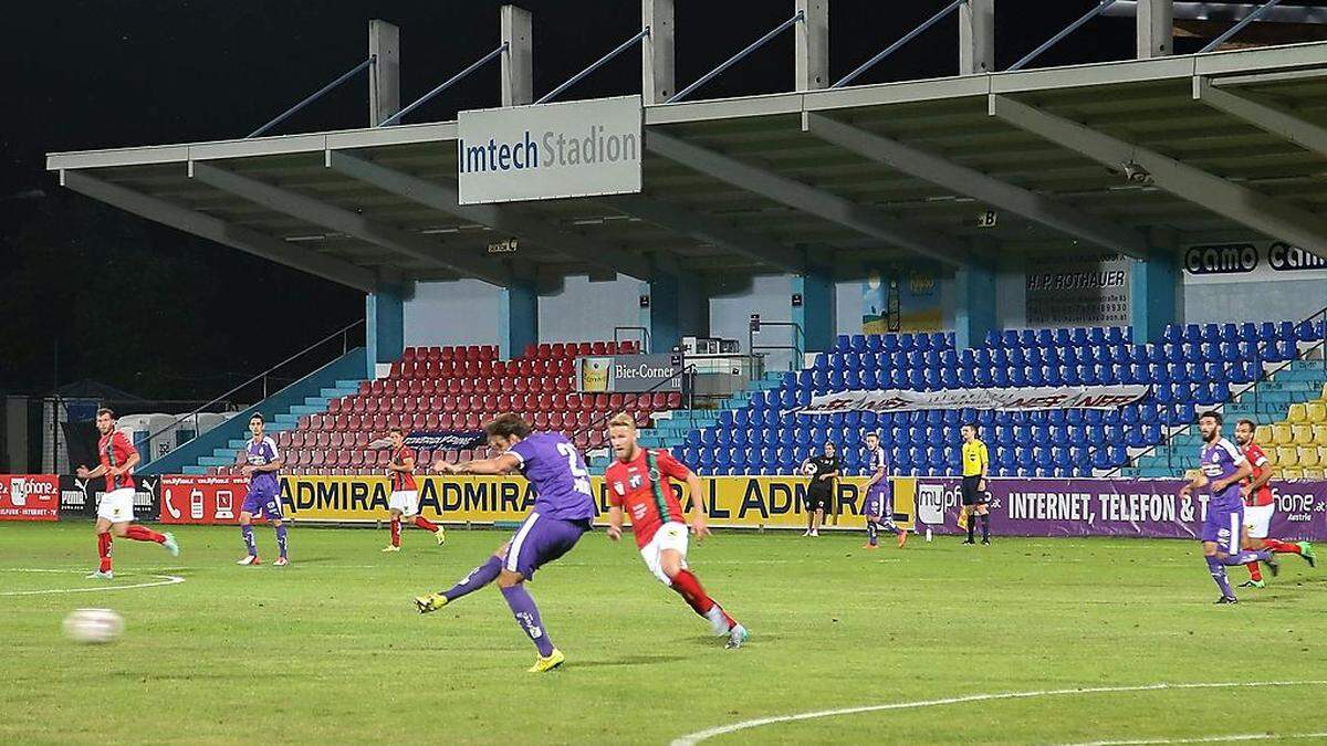 Selbst ein "Geisterspiel" ist für Austria Salzburg in Schwanenstadt nicht möglich