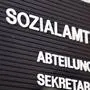 Sozialamt, Sujets, Sujet, Schrift, Schild, Schilder
16.09.2011 www.kleinezeitung.at  Fotopool: Gernot Eder