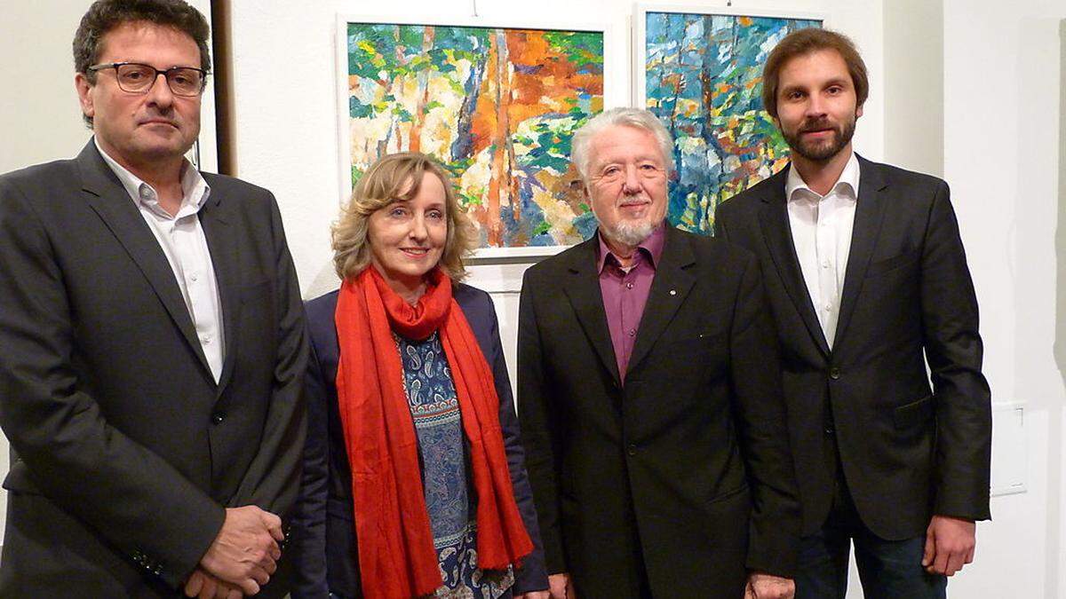 Michael Mehsner, Gabriele Preininger-Seiss, Helmut Seiss und Christian Ortauf