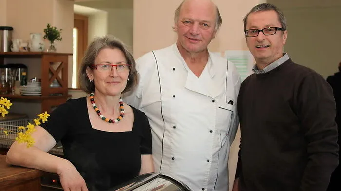 Erika und Johann Schwarzl mit Straden Aktiv-Mastermind Wolfgang Seidl