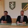 Bürgermeister Günther Ofner (links, ÖVP) und Gemeinderat Ralph Ranner (FPÖ) haben noch viel vor.