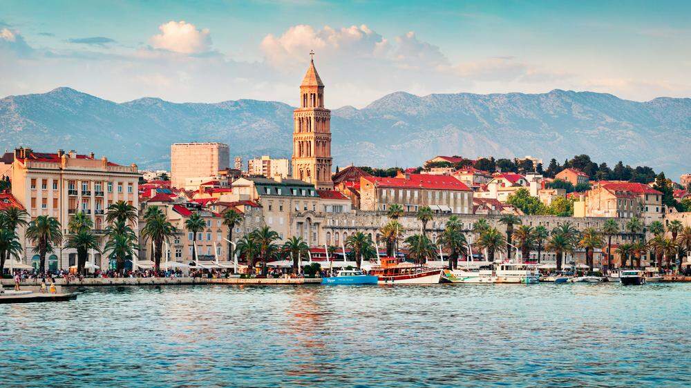 Adriaperle: Split, die Hafenstadt in Dalmatien