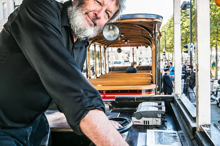 Georg Prix bringt die Tram zum Fahren