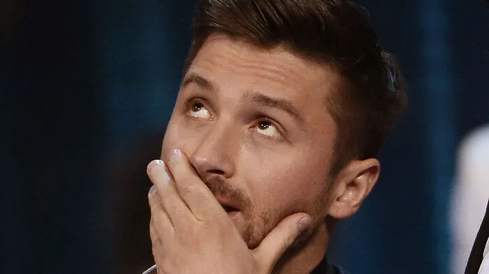 Sergey Lazarev kann's nicht fassen: der Favoritenstatus zerrinnt