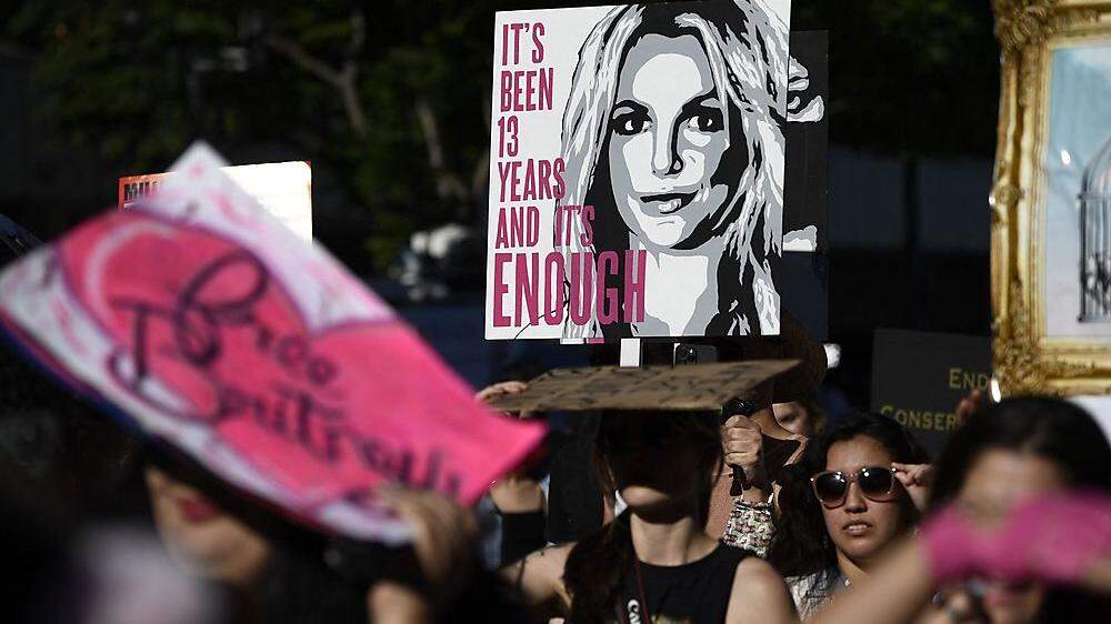 In den letzten Monaten hatten zahlreiche Pro-Britney-Demos stattgefunden 