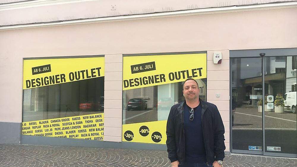 Oliver Hönlein eröffnet das umgebaute Designer Outlet bereits am Freitag und nicht wie ursprünglich angekündigt am 6. Juli