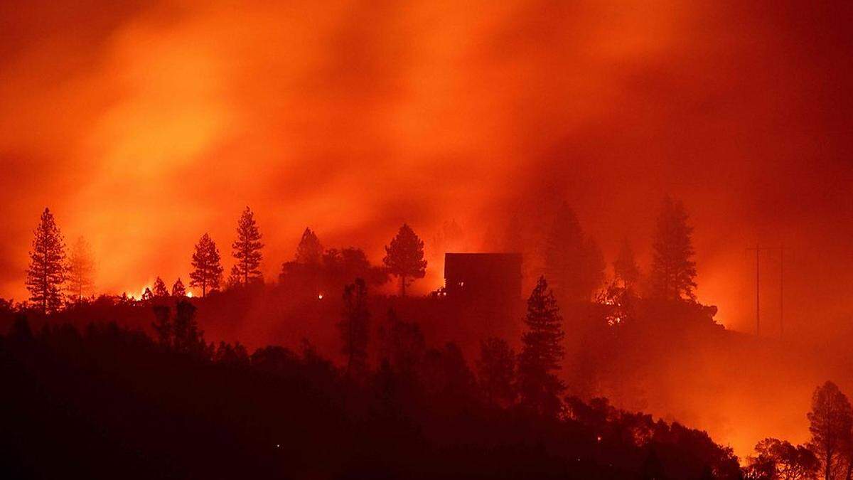 So wütete das Feuer zuletzt in Kalifornien 