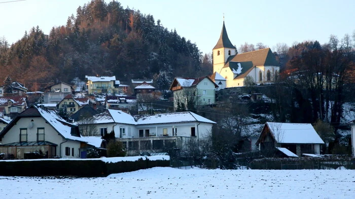 Auch im kleinen Örtchen Pulst hoch über dem Glantal wird der Advent groß gefeiert. 